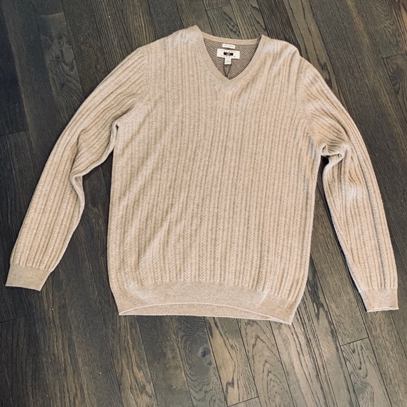 100% Cashmere Joseph Abboud Sweater - Picture 1 of 3